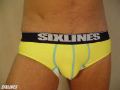  Swimsuit Material 33 Fitting Briefs Yellow