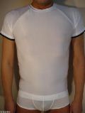 NylonBEATEN T-shirt whiteMsize