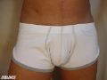 Cotton Relaxedly Trunks white